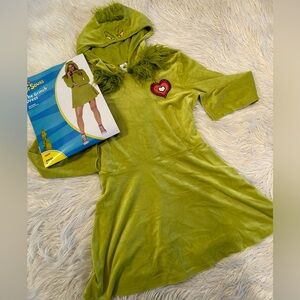 Woman’s grinch dress costume (C3)